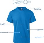 Gildan Men's Heavy Cotton T-Shirt， Style G5000， Multipack - Image 5